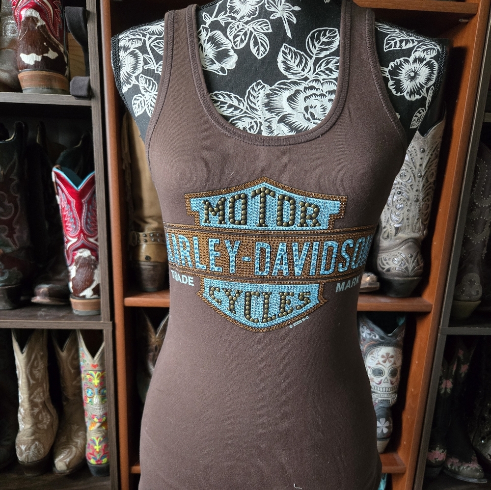 Harley Davidson Bling Tank